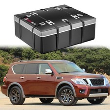 For Nissan Armada 21 Cubic Feet Car Roof Top Cargo Carrier Bag Luggage Storage
