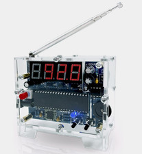 DIY FM Radio Kit, Practice soldering kit, unassembled. Fast shipping from USA.