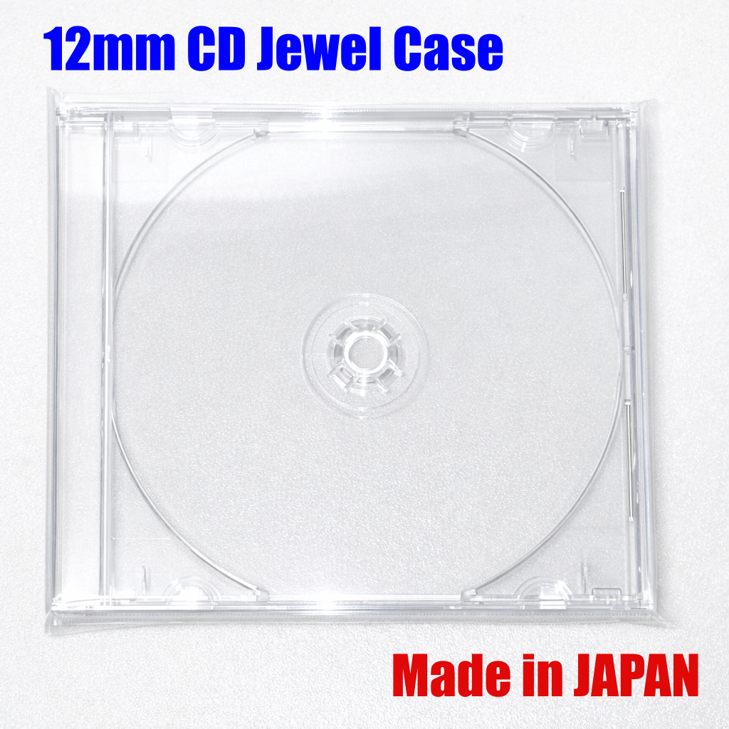 12mm CD Jewel Case Clear Plastic Replacement Made in JAPAN | eBay