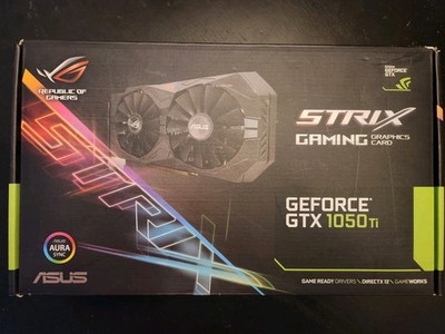 ASUS Rog STRIX GeForce GTX 1050 TI 4GB GDDR5 Grafikkarte