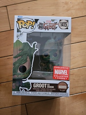 Funko Pop! We Are Groot as Venom #1415 Marvel Collector Corps Exclusive New