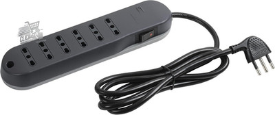 BTicino 3636GBF Lightning Saving 6 Seater Electric Multi-Outlet Slipper