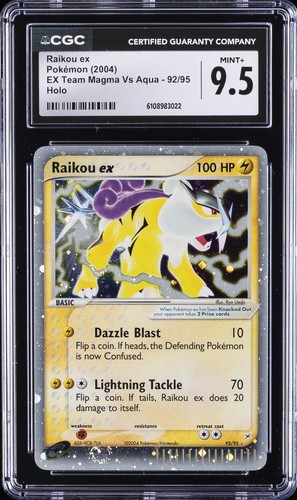 Raikou ex graded CGC 9.5 for sale on eBay
