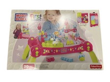 First Builders™ Fold 'n Go Fairytale Table + Over 200 Building Blocks 