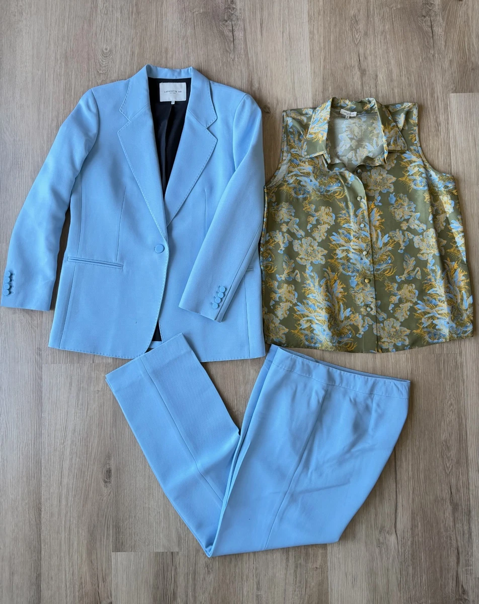 Veste Style Costume Vintage Floral Léger - Taille 4-6 - Coton - Imprimé Fleuri Coloré - Très Bon état