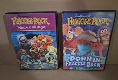 DVD Lot Fraggle Rock Where It All Began & Down In Fraggle Rock