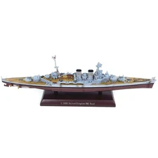 26.5cm Diecast 1/1000 United Kingdom HMS Hood Battlecruiser Model Ship Xmas Gift