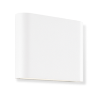 Brilliant | Welbie Led AußEnwandleuchte 11,5Cm Weiß | 1X Led Integriert, 10W Led