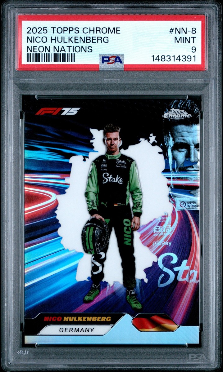 2025 Topps Chrome Formula 1 - Neon Nations Nico Hulkenberg #NN-8 
