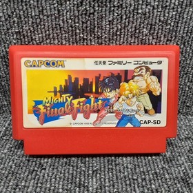 Capcom Famicom Soft Mighty Final Fight Used
