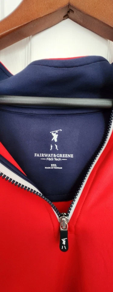 Golf Fairway & Greene para hombre 1/4 cremallera Foto 2 de 2