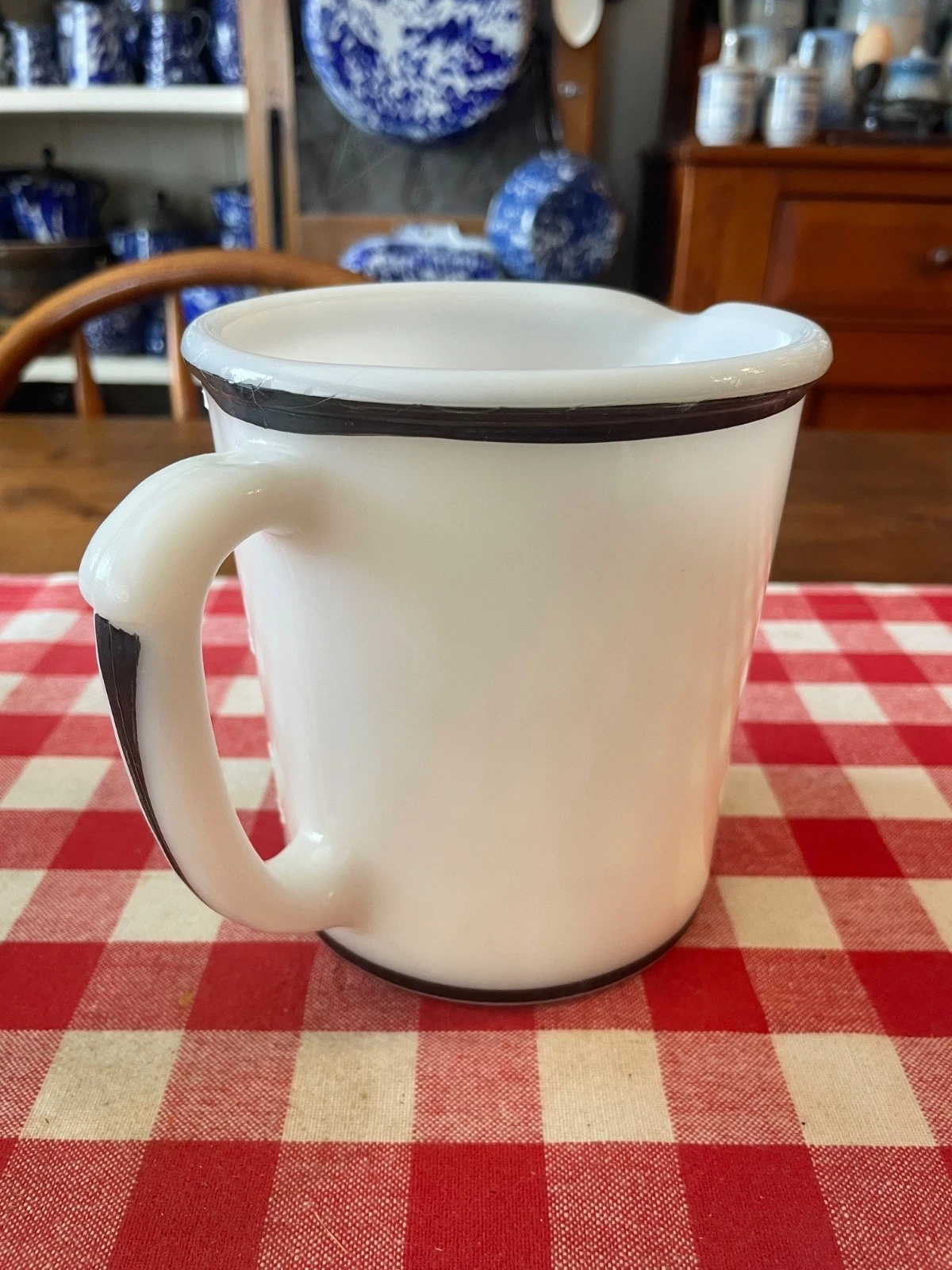Vintage 1920's HAZEL ATLAS Milk Glass Measuring Cup
Opens in a new window or tab