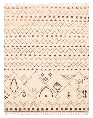 Traditional Hand-knotted Carpet 8'1'' x 10'8'' Wool Oriental Area Rug