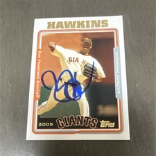LaTroy Hawkins Autographed 2005 Topps #UH46  San Francisco Giants MLB Card