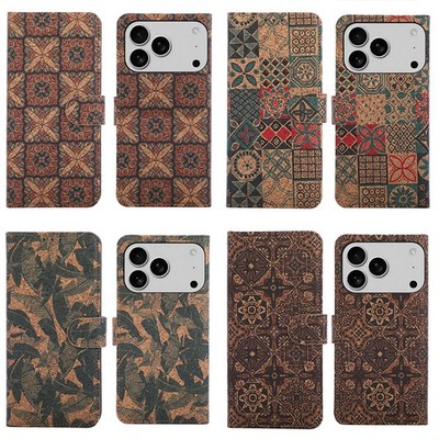 Handyhülle für iPhone 17 16 15 Pro Max 14 13 12 Klapphülle Wallet Case Hülle