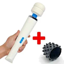 Personal Body Massager, Magic Massager Wand 8 Speeds 20 Vibrating Patterns, USB