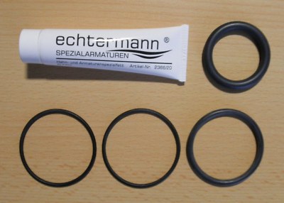 ECHTERMANN Wartungsset 11/2'' 672460-21 f. Kolben-Entleerhähne 672460/62/63