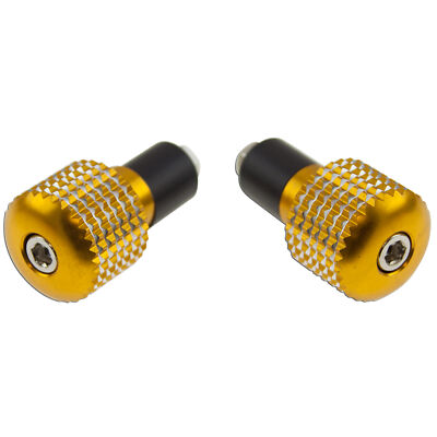 Weight Slider Gold Hollow 7/8'' Bars 6mm Handle Bar End CNC Edge Stop