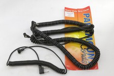HH to PC 16' Coiled 2-16C Paramount Heavy Duty Sync Cord  Shorty - USED Clean