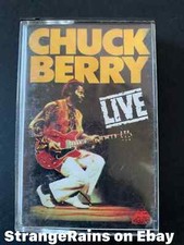 Chuck Berry - LIVE - Cassette Tape - PLAY TESTED - SOUNDS GREAT 
