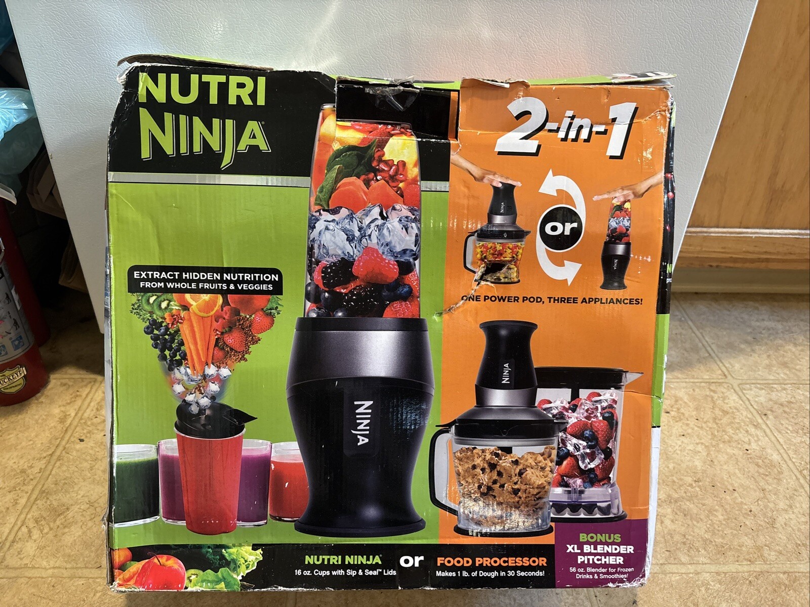 Brand New Ninja Master Prep Professional Blender / Food Processor Nutri QB3004