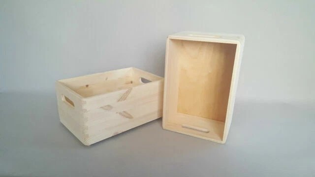 Non-Lidded Small Home Storage Boxes