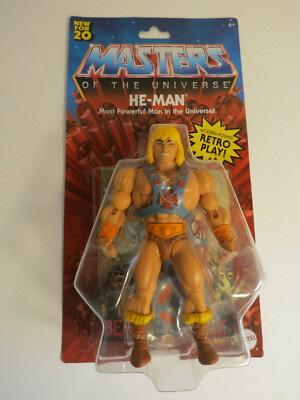 He-Man Masters of the Universe Origins Action Figure MOTU Retro Play Toy New