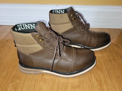 New Rodd & Gunn Larch Court Hiking Boots Brown Men display picture 1