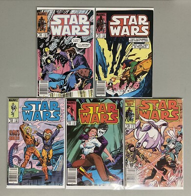  Star Wars Comic Keys Newsstand: #99 101 102 103 105 (1977) VF+(8.5-9.2)  