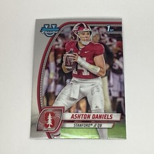 2024 Topps Bowman University Chrome - Ashton Daniels First Bowman No. 16 RC