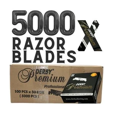 Derby Premium Single Edge Razor Blades, Razor Blades, Single Edge, Ultra Shar...