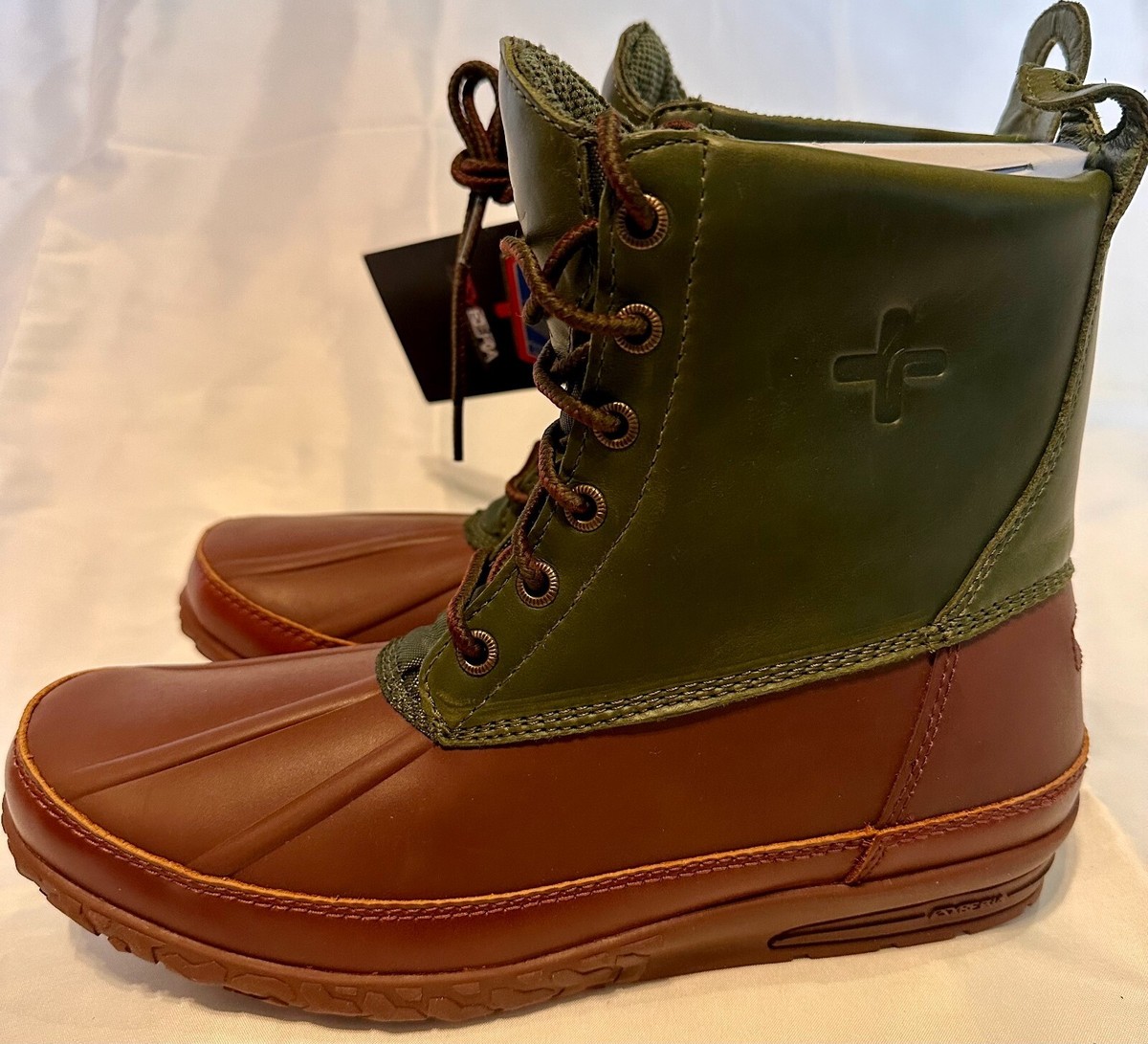 PsyBeria Dry goods Men\'s Boots Size 7 Green Brown Stash Pocket Mens main image 2