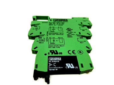 Phoenix Contact PLC-BSP-24DC/1/SEN Socket w/ 29 66 618 Relay
