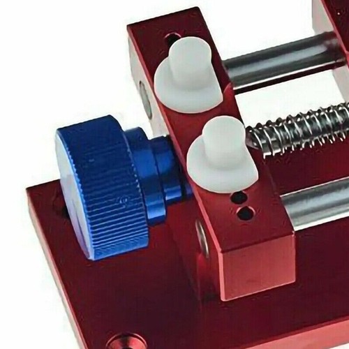 Tornillo de caja grande de acero inoxidable con base soporte de reloj para reparación de relojes de metal - Imagen 8 de 8