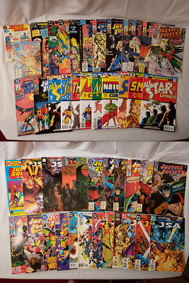 JUSTICE SOCIETY OF AMERICA Lot of 36 DC Comics America vs JSA, Last Days, Return