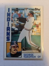 1984 topps GEORGE VUKOVICH #638 NM  