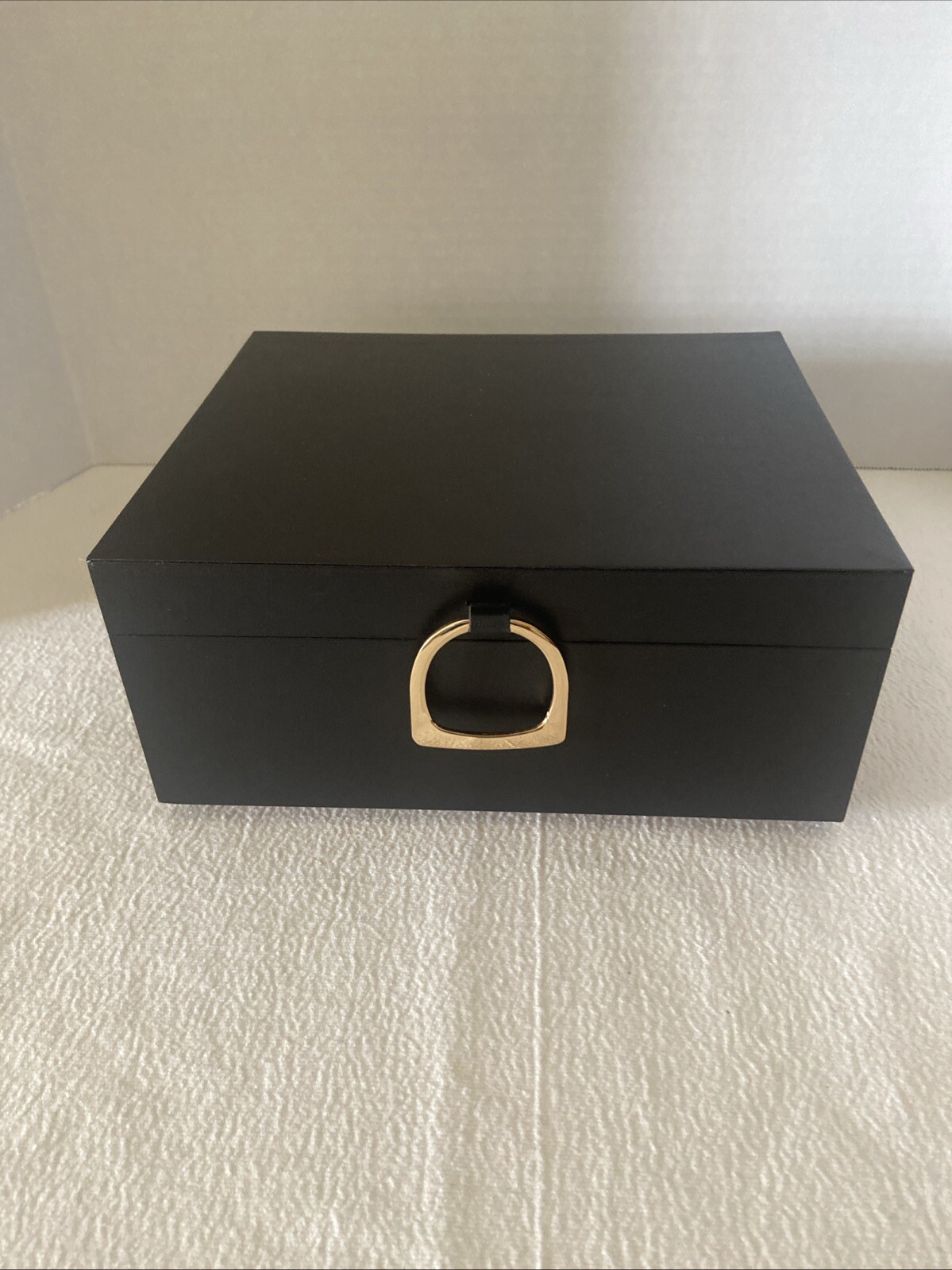 SONGMICS 2-Layer Jewelry Box with Handle & Removable Tray