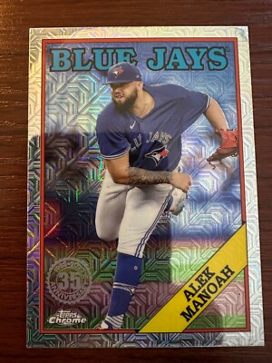 Topps 2023 Series 2 Alek Manoah Silver Pack Mojo #2T88C-78 Blue Jays