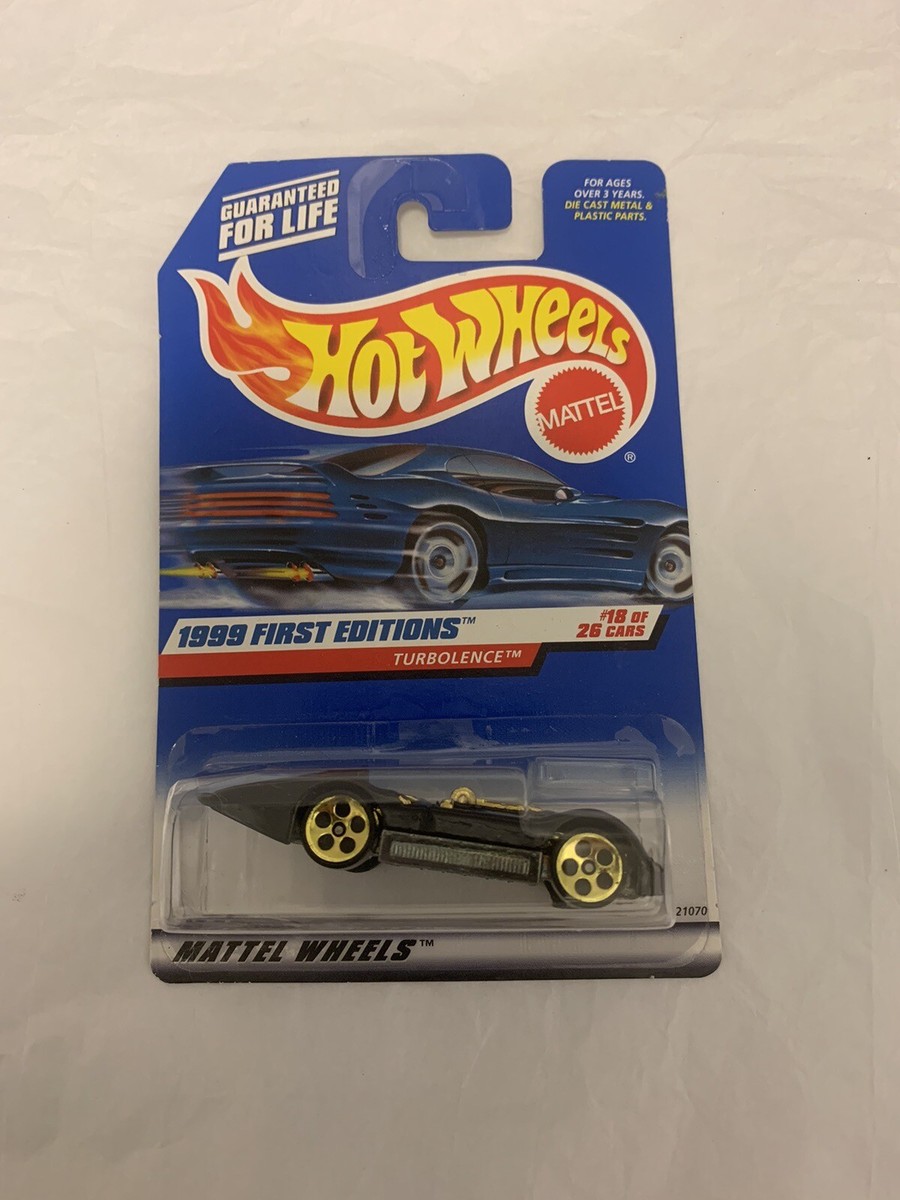1998 Hot Wheels Mattel Turbulence 1999 First Editions 18/26 21070
