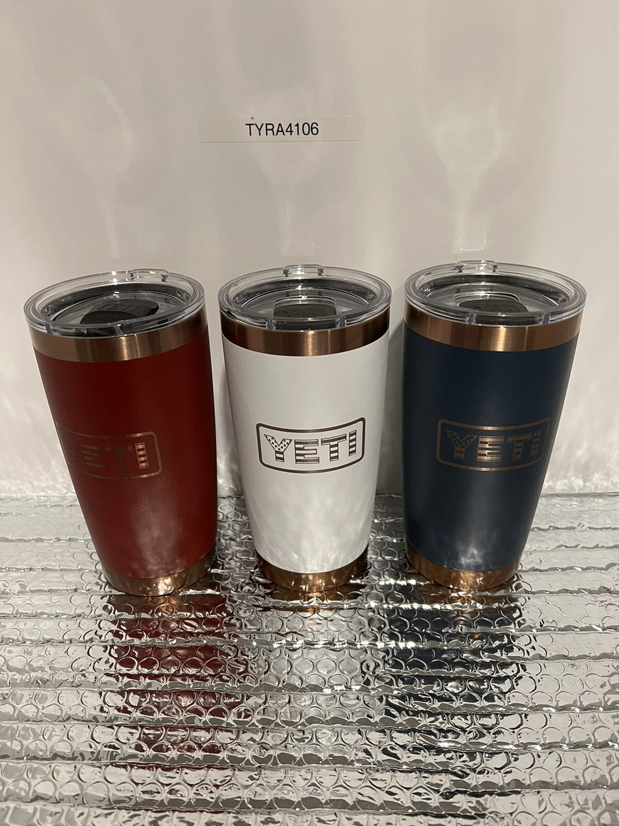 YETI Rambler 20 OZ Tumbler Folds Of Honor Set of 3 w/ magslider lid 2022