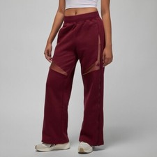 Nike DV1253-645 Air Jordan 23 Engineered Womens Fleece Sweatpants Red - XL