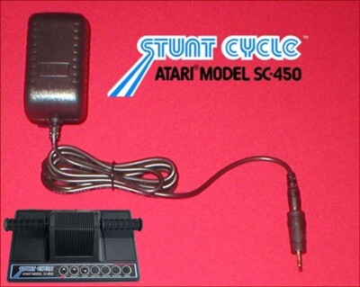 9V AC Adapter Power Supply Cord for Atari Stunt Cycle System Model # SC-450 NEW