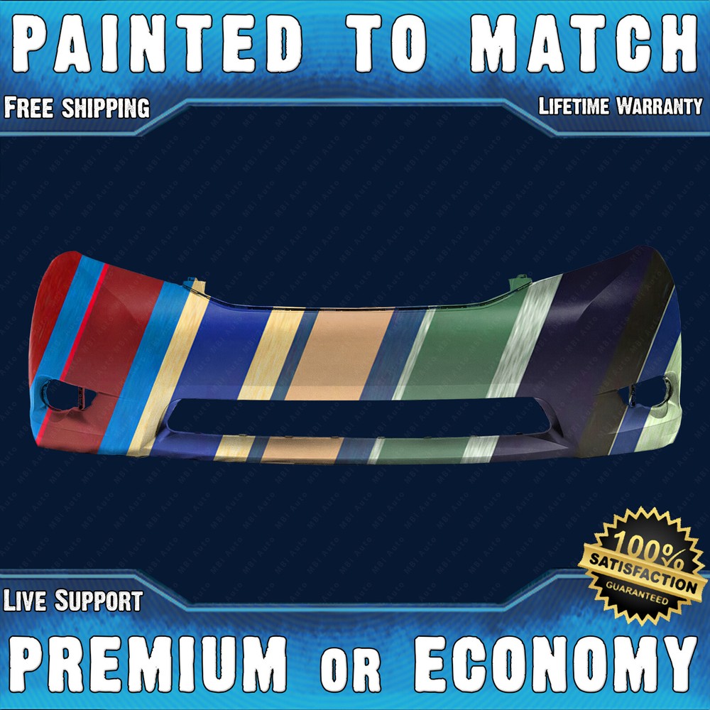 Painted To Match - Front Bumper Cover for 2011-2017 Toyota Sienna Base L LE XLE