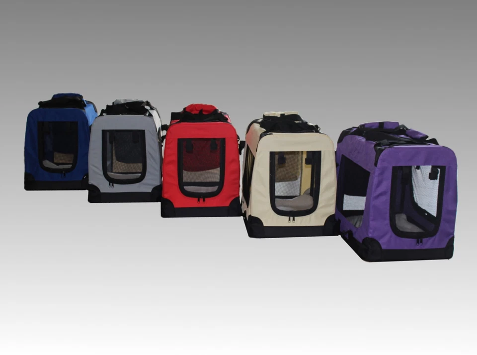 Faltbare Hundebox Hundetransportbox Hunde Katzen Katzentransportbox Katzenbox - Bild 2 von 4
