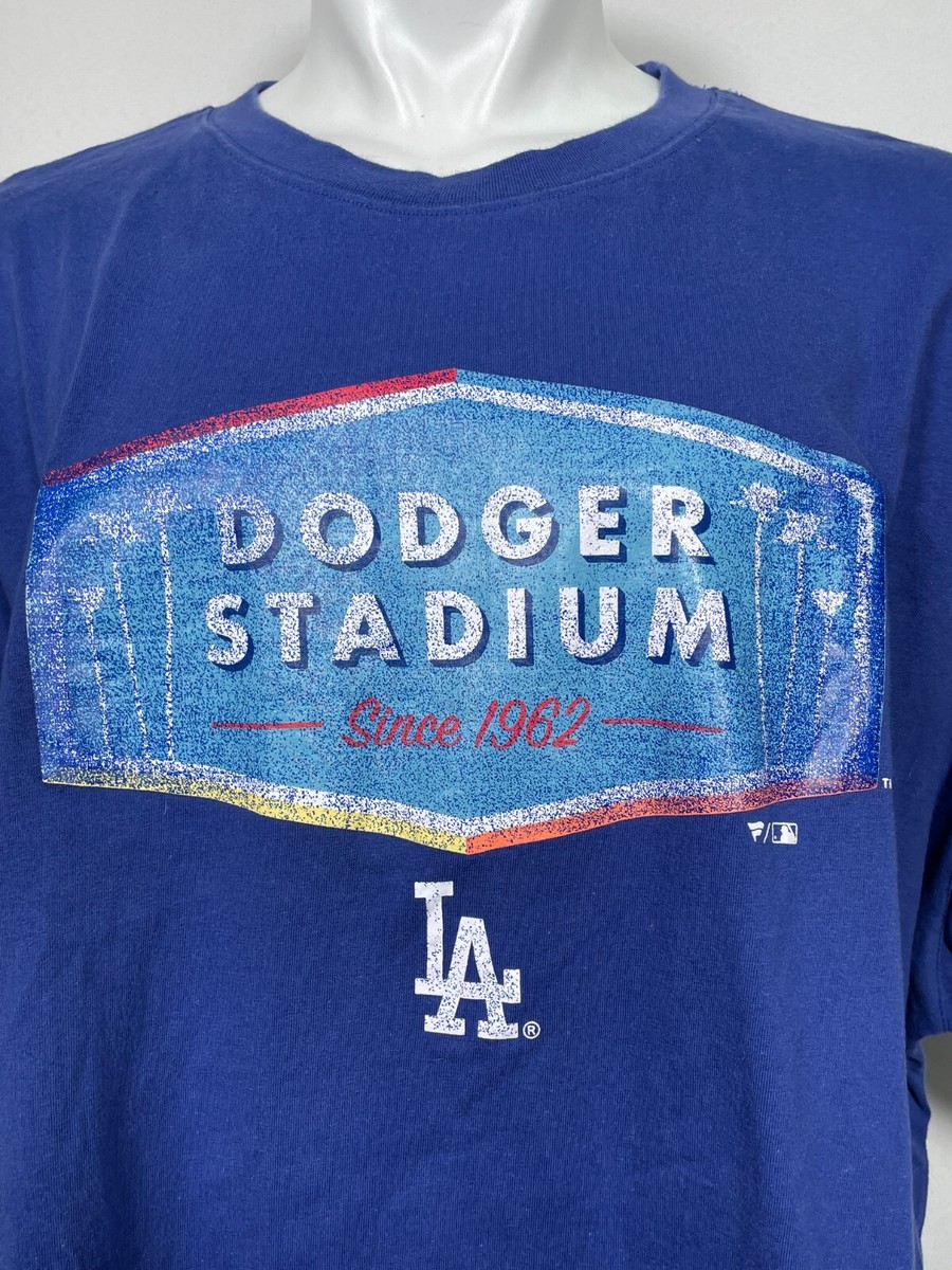 Fanatics MLB Los Angeles Dodgers ドジャース Los Angeles Dodgers MLB Fanatics Dodger Stadium Since 1962 T-Shirt