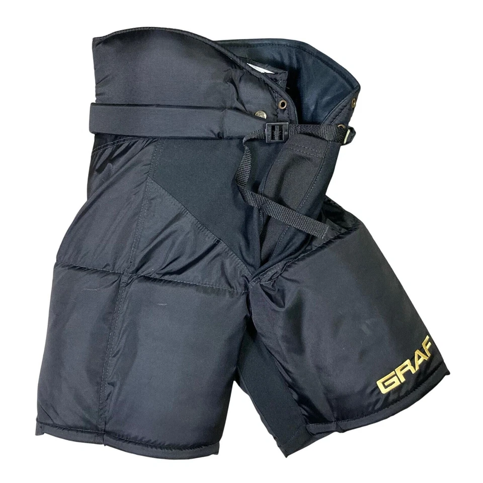 Pantalones de hockey Graf Junior negros unisex niños equipo de hockey sobre hielo 700 JR 180 Foto 2 de 4