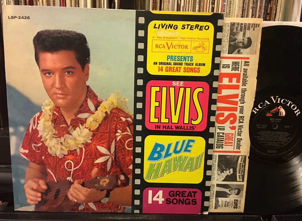 Elvis Presley Blue Hawaii 24K金メッキレコード ELVIS PRESLEY / BLUE HAWAII LSP-2426 1964 Stereo inner EX | eBay