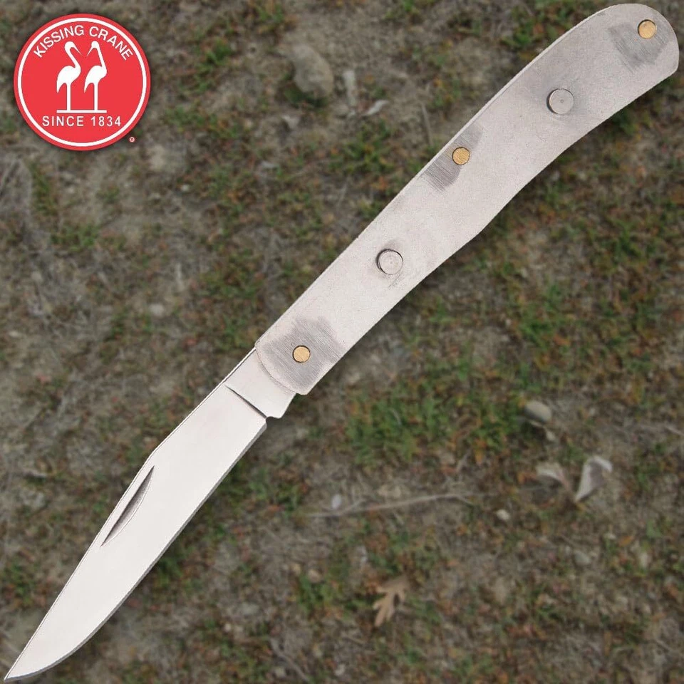 Kissing Crane Bone Handle Camp Dining Tool | Multi-Purpose Camping Utensil - Image 4 of 4