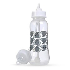 Hands-Free Baby Bottle - Traveling Baby Bottle 9 oz  1 Pack - Elephant 