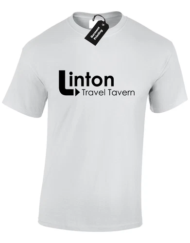 Linton Travel Tavern Top Funny Alan Partridge North Unisex T-Shirt - Picture 9 of 9